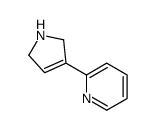 2-(2,5-dihydro-1H-pyrrol-3-yl)pyridine结构式
