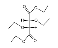di-O-ethyl-Lg-tartaric acid diethyl ester结构式