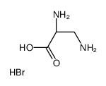 (2S)-2,3-diaminopropanoic acid,hydrobromide Structure