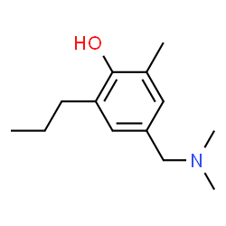 Phenol, 4-[(dimethylamino)methyl]-2-methyl-6-propyl- (9CI) structure