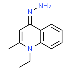 4(1H)-Quinolinone,1-ethyl-2-methyl-,hydrazone(9CI) Structure