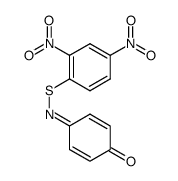 N-(2,4-dinitrophenylthio)-1,4-benzoquinone imine Structure