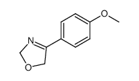4-(4-methoxyphenyl)-2,5-dihydrooxazole结构式