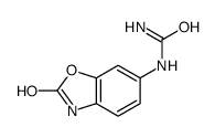 (2-oxo-3H-1,3-benzoxazol-6-yl)urea结构式