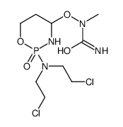 1-[[2-[bis(2-chloroethyl)amino]-2-oxo-1,3,2λ5-oxazaphosphinan-4-yl]oxy]-1-methylurea Structure