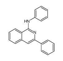 n,3-diphenylisoquinolin-1-amine结构式