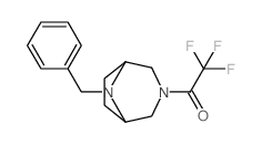 1-(8-Benzyl-3,8-diazabicyclo[3.2.1]octan-3-yl)-2,2,2-trifluoroethanone structure