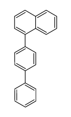 1-([1,1'-biphenyl]-4-yl)naphthalene结构式