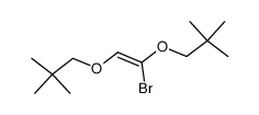 1-bromo-1,2-dineopentyloxyethane(Z)结构式