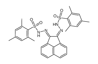 N',N'''-(acenaphthylene-1,2-diylidene)bis(2,4,6-trimethylbenzenesulfonohydrazide) Structure