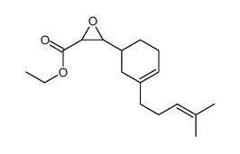 ethyl 3-[3-(4-methylpent-3-enyl)cyclohex-3-en-1-yl]oxirane-2-carboxylate结构式