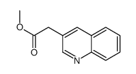 methyl 2-quinolin-3-ylacetate Structure