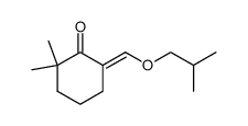 2-Isobutoxymethylene-6,6-dimethylcyclohexanone Structure
