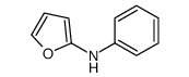 2-Furanamine,N-phenyl-结构式
