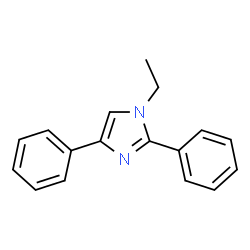 1-Ethyl-2,4-diphenyl-1H-imidazole structure
