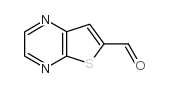 噻吩并[2,3-b]吡嗪-6-甲醛结构式