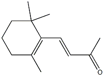 4-[2,6,6-trimethyl-1(or 2)-cyclohexen-1-yl]-3-buten-2-one结构式