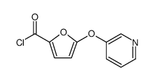 5-(pyridin-3-yloxy)furan-2-carbonyl chloride picture