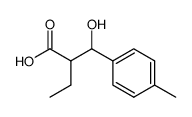 2-(α-hydroxy-4-methyl-benzyl)-butyric acid结构式
