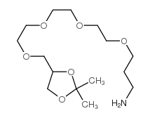 15,16-o-(isopropylidene)-4,7,10,13-tetraoxa-hexadecylamine picture