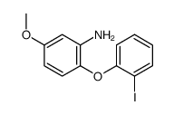 2-(2-iodophenoxy)-5-methoxyaniline结构式