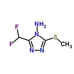 3-DIFLUOROMETHYL-5-METHYLSULFANYL-[1,2,4]TRIAZOL-4-YLAMINE picture