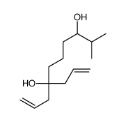 2-methyl-7-prop-2-enyldec-9-ene-3,7-diol Structure