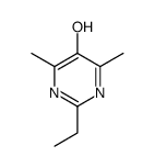 2-ethyl-4,6-dimethylpyrimidin-5-ol结构式
