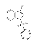 3-Bromo-1-(phenylsulfonyl)-1H-pyrrolo[2,3-b]pyridine picture
