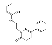 1-ethyl-3-[2-(6-oxo-3-phenyl-4,5-dihydropyridazin-1-yl)ethyl]urea Structure