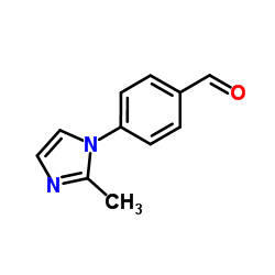 4-(2-Methyl-1H-imidazol-1-yl)benzaldehyde Structure