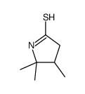 4,5,5-trimethylpyrrolidine-2-thione Structure