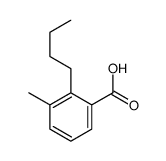 2-butyl-3-methylbenzoic acid Structure