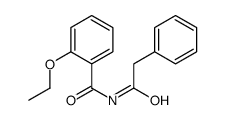2-ethoxy-N-(2-phenylacetyl)benzamide Structure
