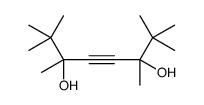 2,2,3,6,7,7-hexamethyloct-4-yne-3,6-diol结构式