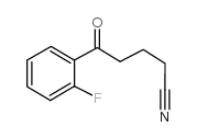 5-(2-FLUOROPHENYL)-5-OXOVALERONITRILE structure