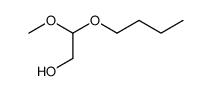 2-butoxy-2-methoxy-ethanol Structure