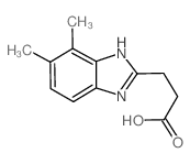 3-(6,7-Dimethyl-1H-benzo[d]imidazol-2-yl)-propanoic acid picture