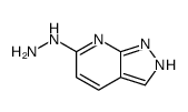 6-Hydrazinyl-1H-pyrazolo[3,4-b]pyridine结构式