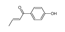 1-Propenyl-(4-hydroxyphenyl) ketone结构式