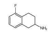 2-Naphthalenamine, 5-fluoro-1,2,3,4-tetrahydro结构式
