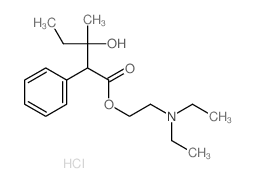 3-Hydroxy-3-methyl-2-phenylvaleric acid 2-(diethylamino)ethyl ester hydrochloride picture