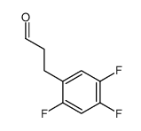 3-(2,4,5-Trifluorophenyl)propanal Structure