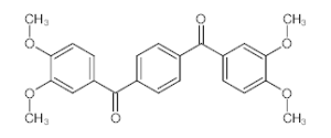 Methanone, 1,4-phenylenebis[(3,4-dimethoxyphenyl)- (9CI) Structure