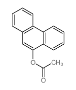 phenanthren-9-yl acetate结构式