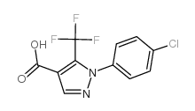 1-(4-Chlorophenyl)-5-(trifluoromethyl)-1h-pyrazole-4-carboxylic acid Structure