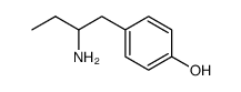 4-(2-Amino-butyl)-phenol Structure