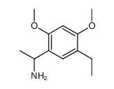 1-(5-ethyl-2,4-dimethoxy-phenyl)-ethylamine Structure