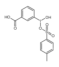 3-[hydroxy(tosyloxy)iodo]benzoic acid Structure