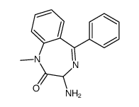 (Z)-tert-butyl 1-methyl-2-oxo-5-phenyl-2,3-dihydro-1H-benzo[e][1,4]diazepin-3-ylcarbamat structure